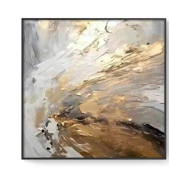 Abstract Square Canvas Wall Art