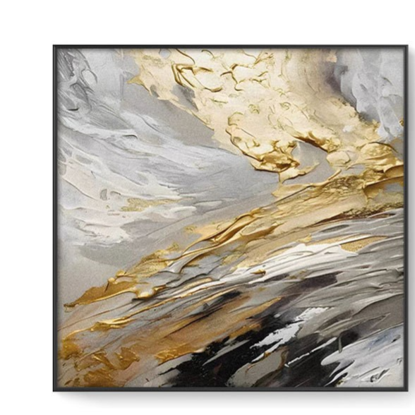 Abstract Square Canvas Wall Art