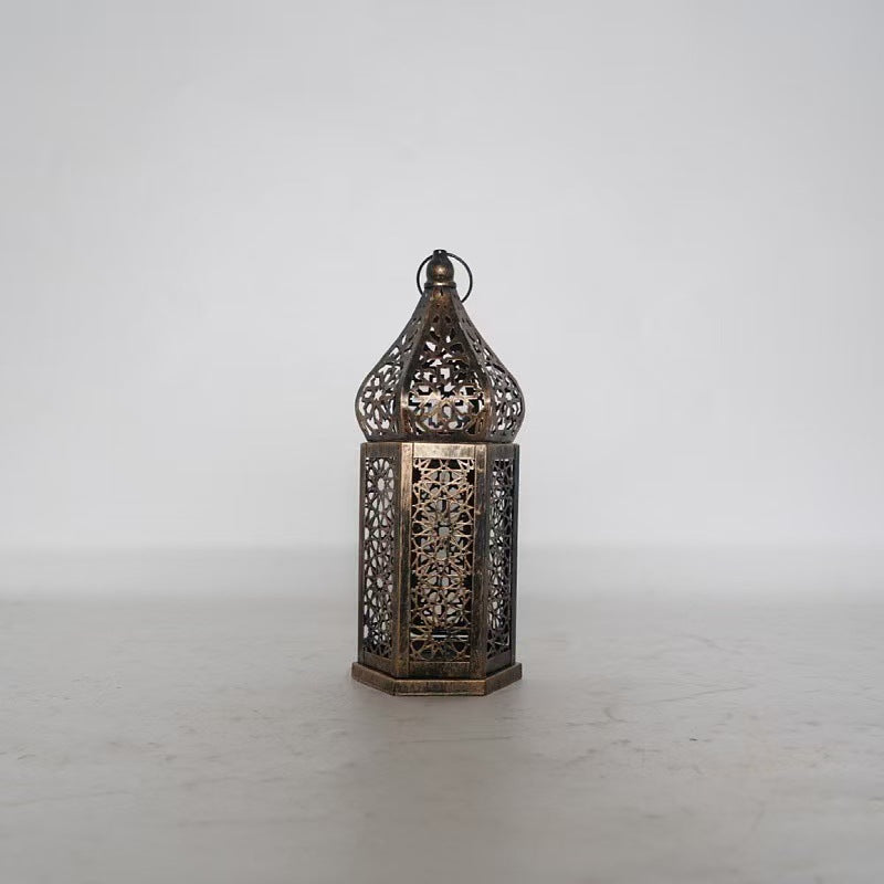 Retro Iron Moroccan Lantern