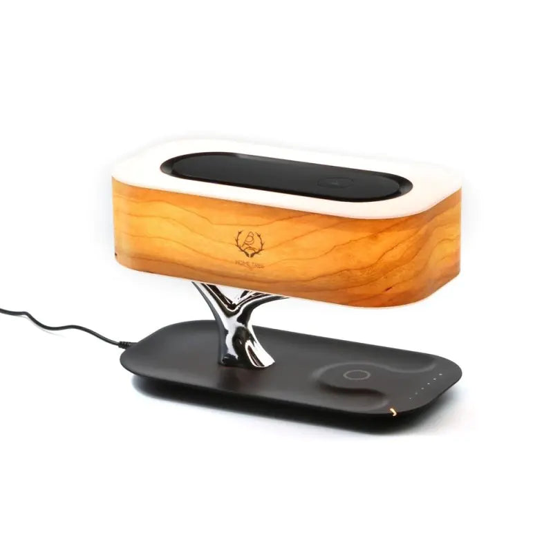 Dluxe Ave. Tree Light Bluetooth Speaker Lamp with Wireless Charger