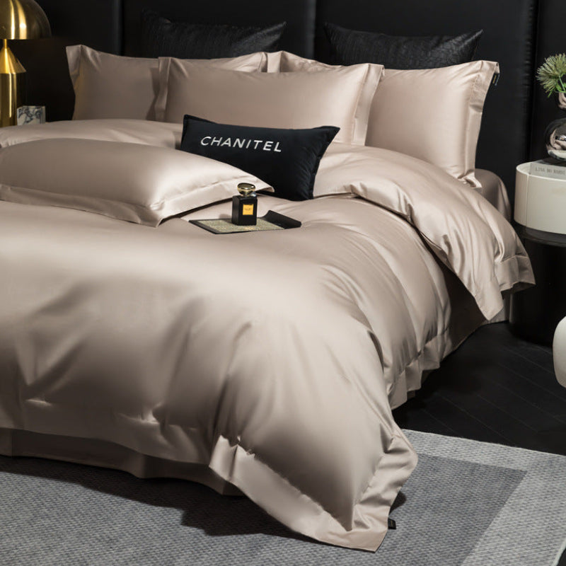 Dluxe Ave.Long Staple Cotton Four-Piece Bedding Set
