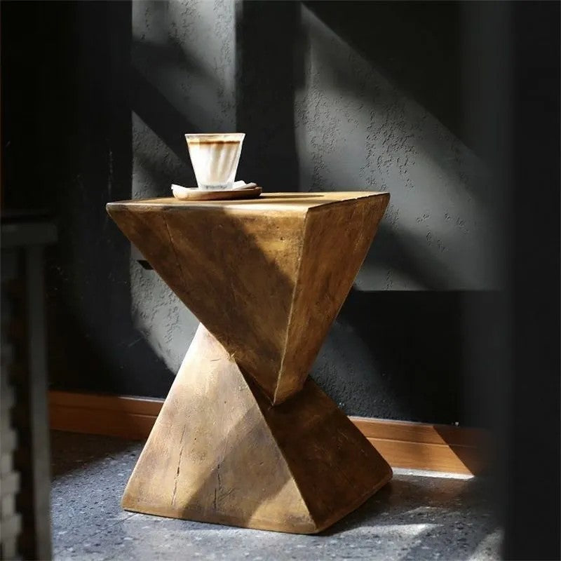 Creative Bedroom Bedside Table Nordic Minimalist Magnesium Oxide Coffee Table