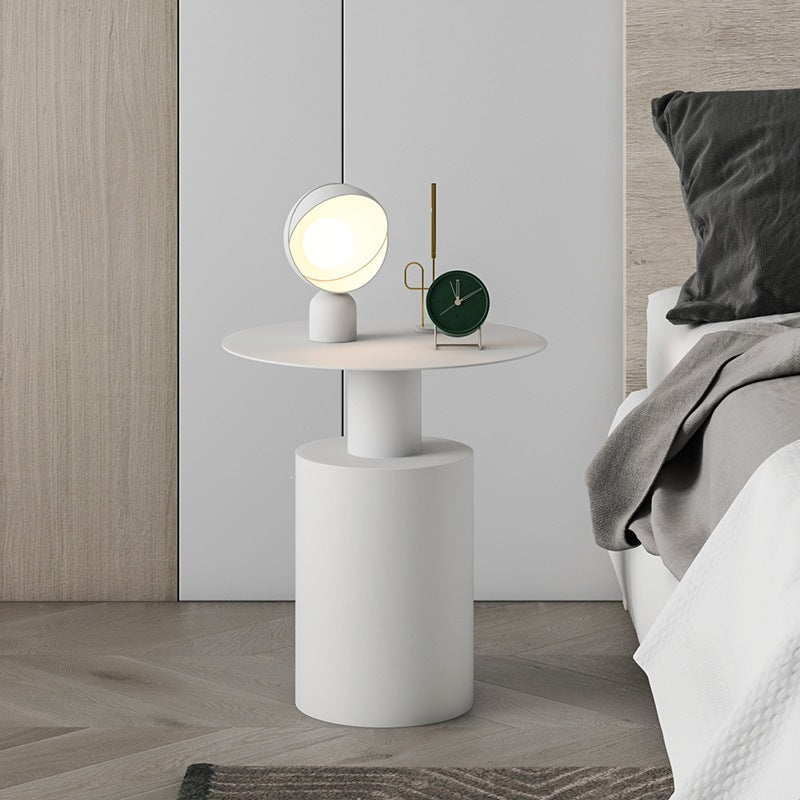Minimalist Round Metal Side Table