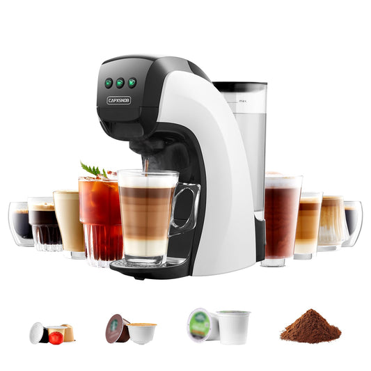 Dluxe Ave. Coffee Maker Espresso Machine/20 Bar 28 oz Reservoir