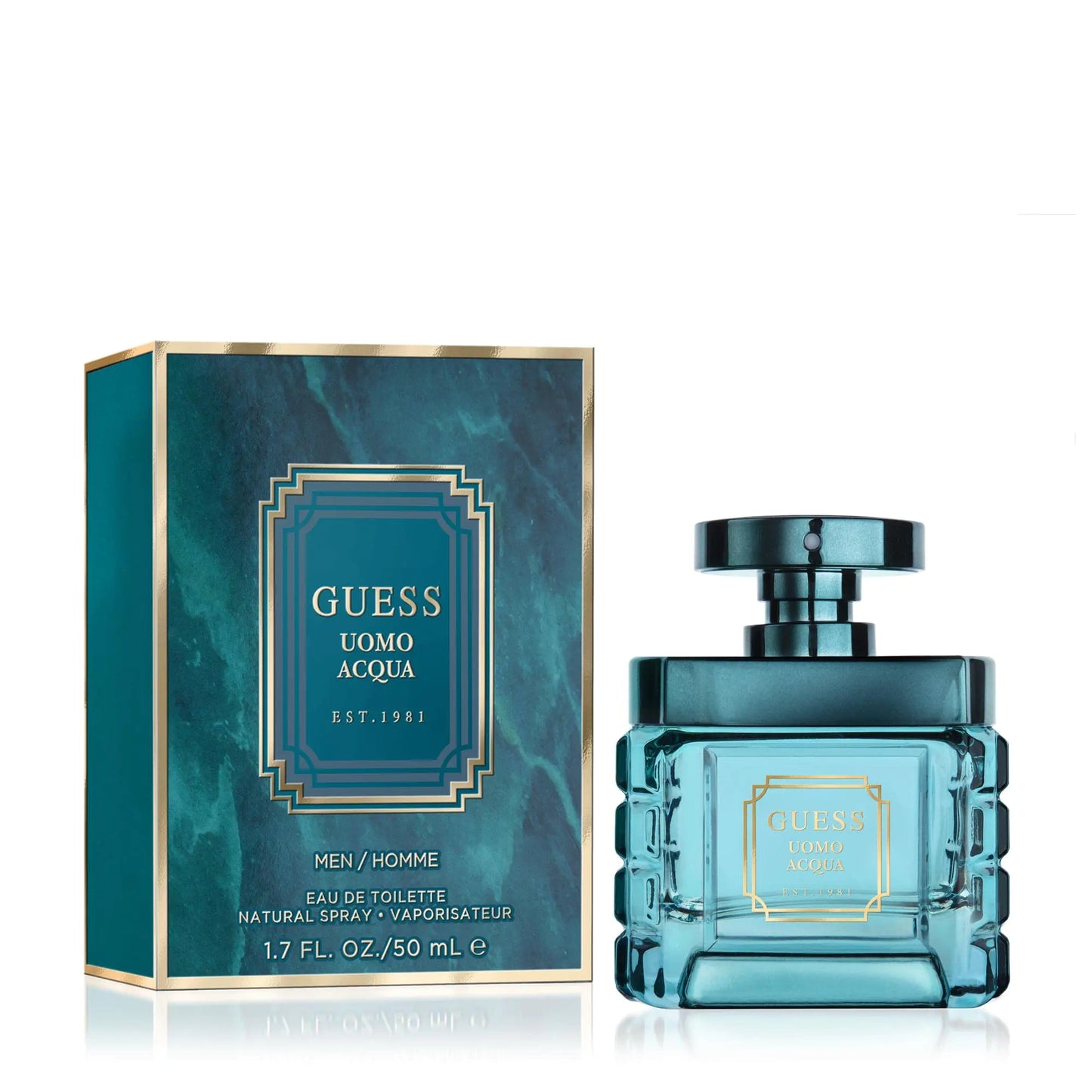 Dluxe Ave. GUESS Uomo Acqua Eau de Toilette Cologne Spray For Men 1.7 Fl. Oz.