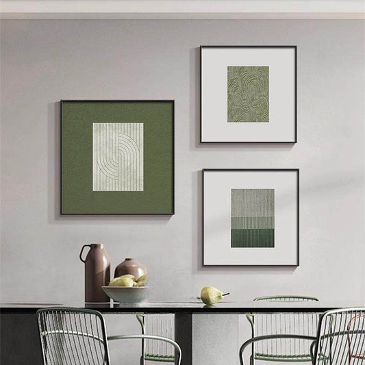 Modern Botanical Canvas Wall Art for Living Room Decor