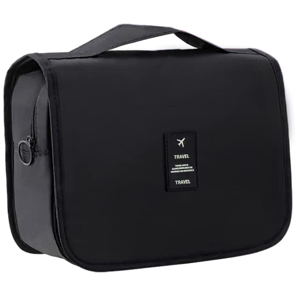 Dluxe Ave. Hanging Travel Toiletry Bag / (Black)