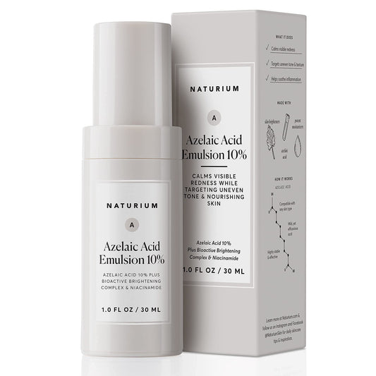 Dluxe Ave. Azelaic Acid Emulsion 10% Plus Bioactive Complex/ Anti-Aging Skin Care 1 oz