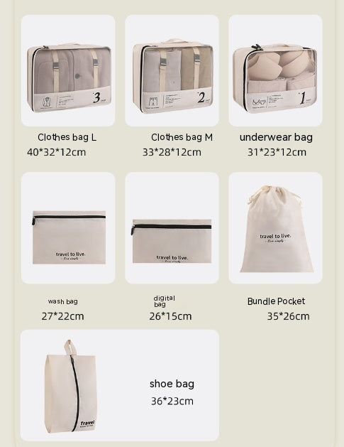 Dluxe Ave. Luxury Travel Organizer Set