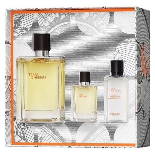 Dluxe Ave. Hermes Terre D 3 Piece Gift Set for Men