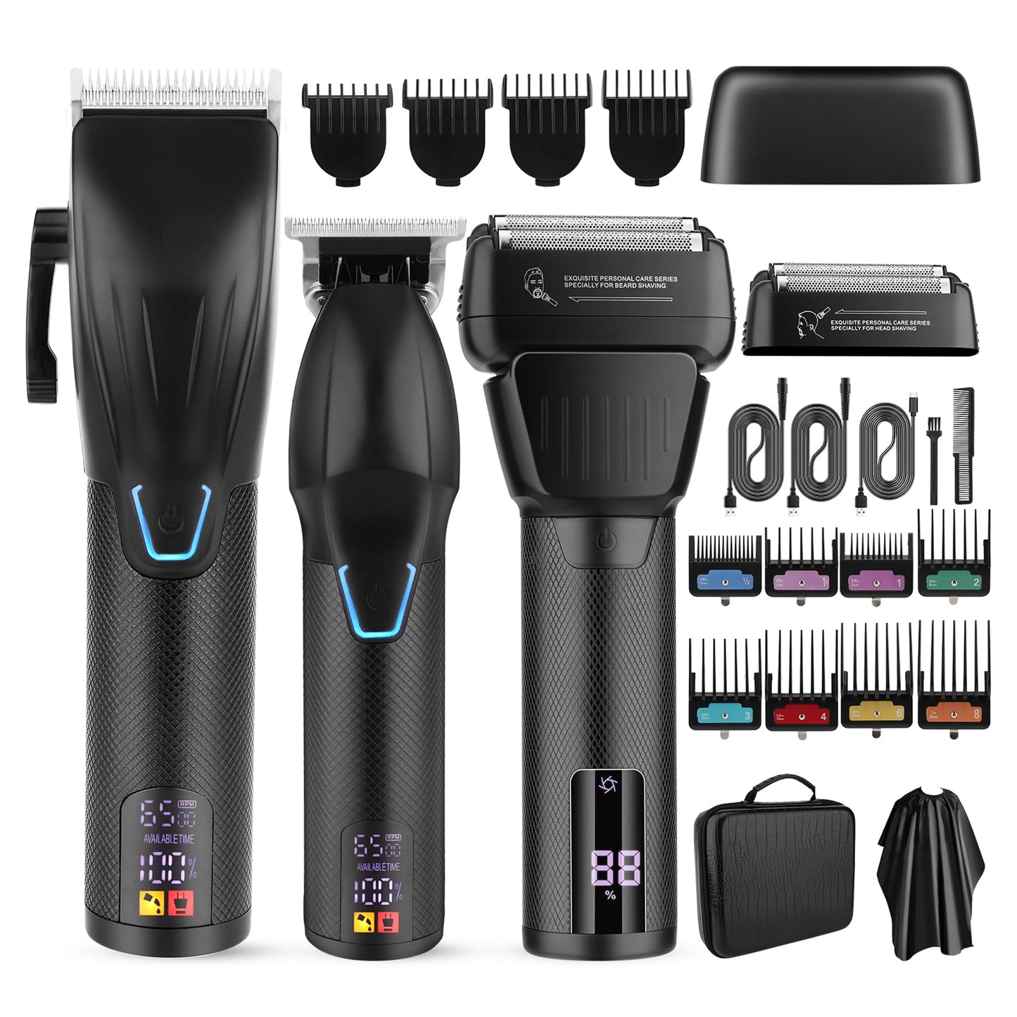Dluxe Ave.  Professional Hair Clippers Set