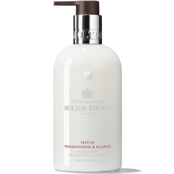 Dluxe Ave.  FESTIVE FRANKINCENSE & ALLSPICE HAND LOTION 10 OZ.