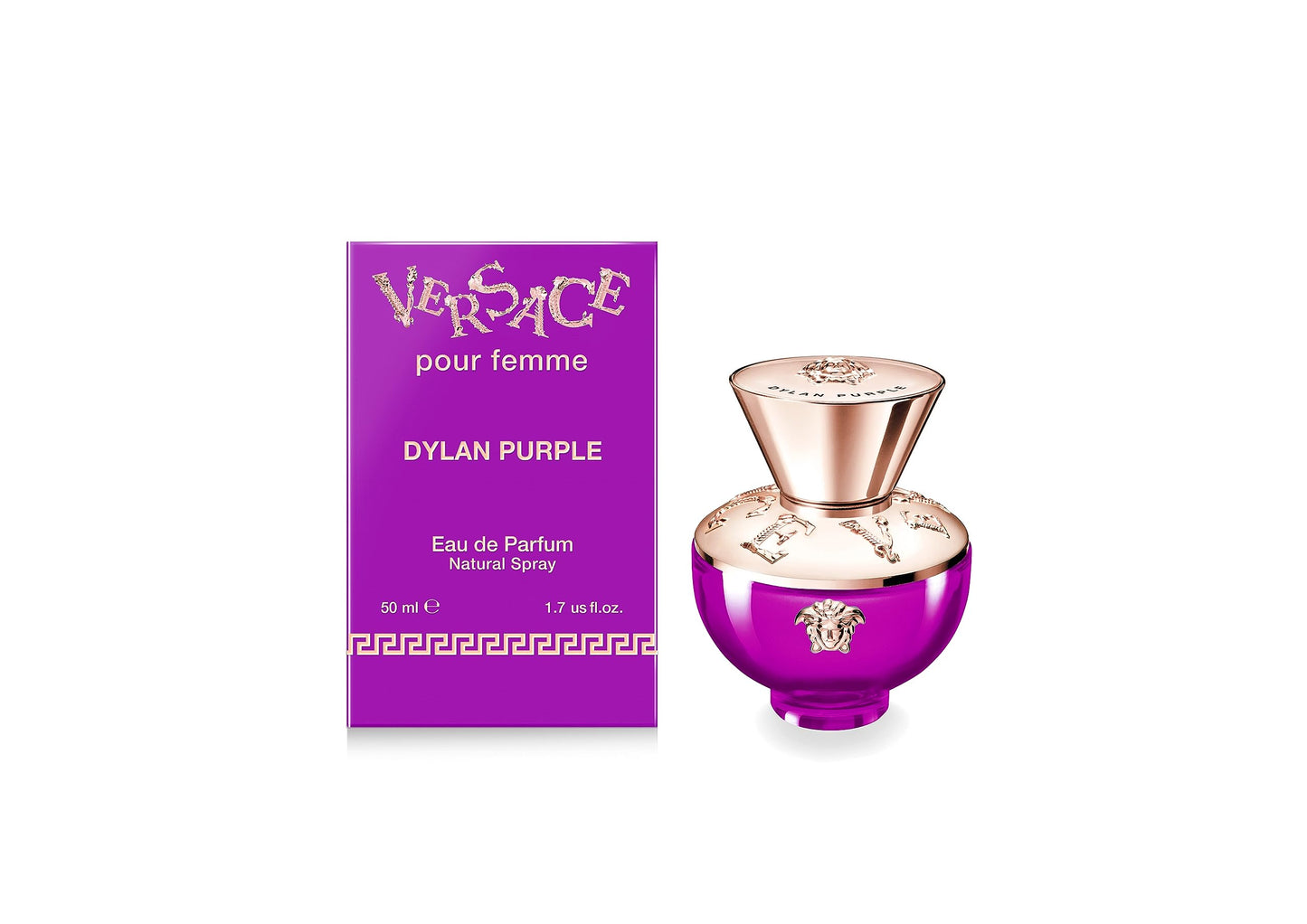 Dluxe Ave. Versace Dylan Purple for Women - 1.7 oz EDP Spray