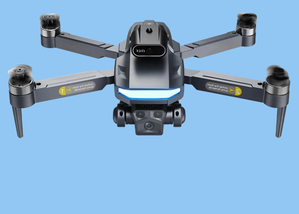 Dluxe Ave. Brushless Motor Drone with Camera for Beginners/ WiFi FPV Quadcopter with 4K HD Camera/ Auto Hover 3D Flips Headless Mode