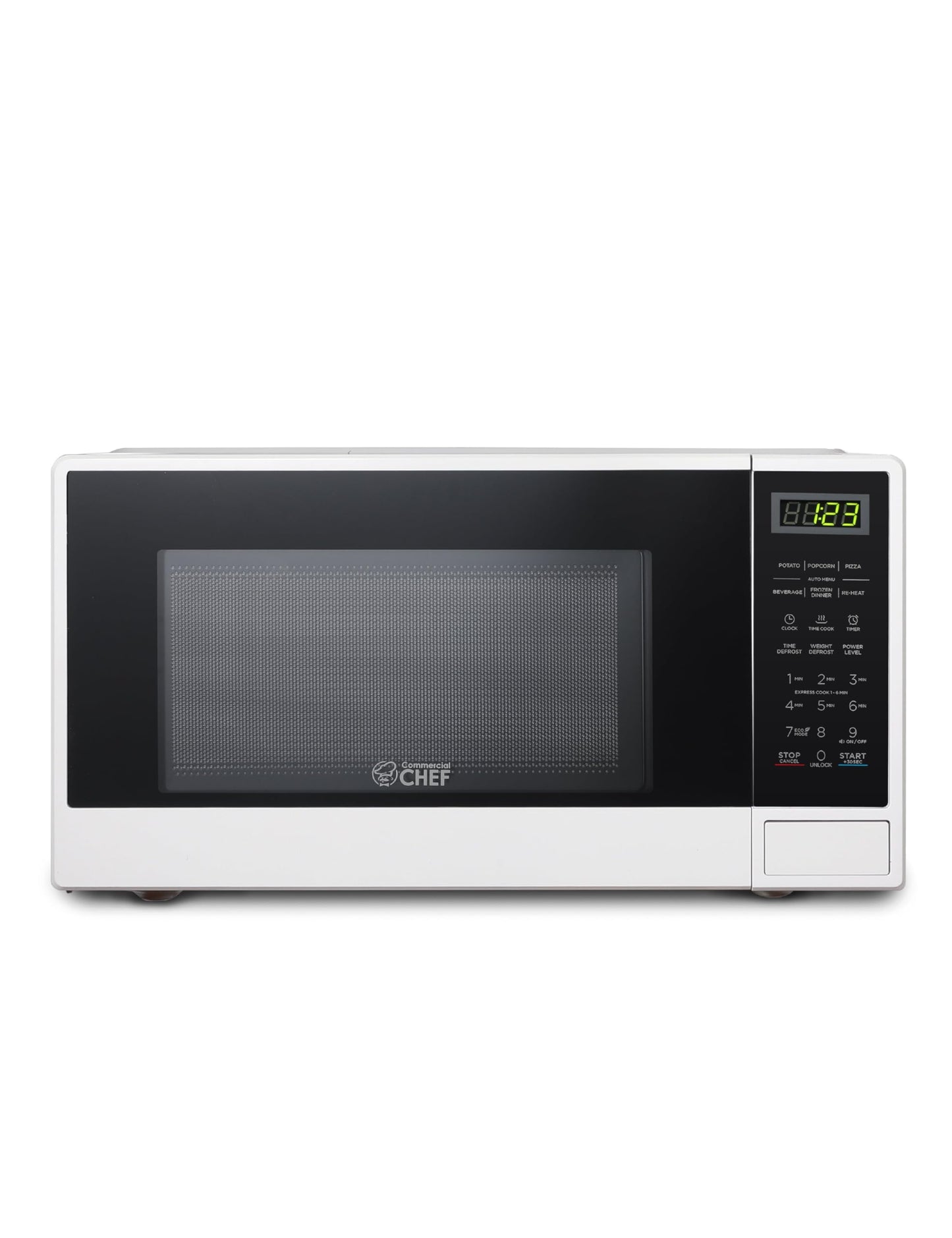 Dluxe Ave. Countertop Microwave 1.1 Cubic feet White