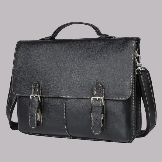 Dluxe Ave. Genuine Leather  Business Briefcase
