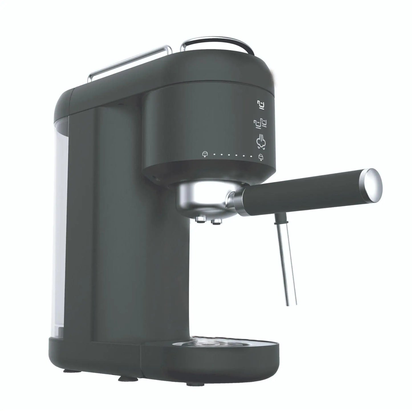 Dluxe Ave. Espresso Machine with Milk Frother and Grinder 110V.