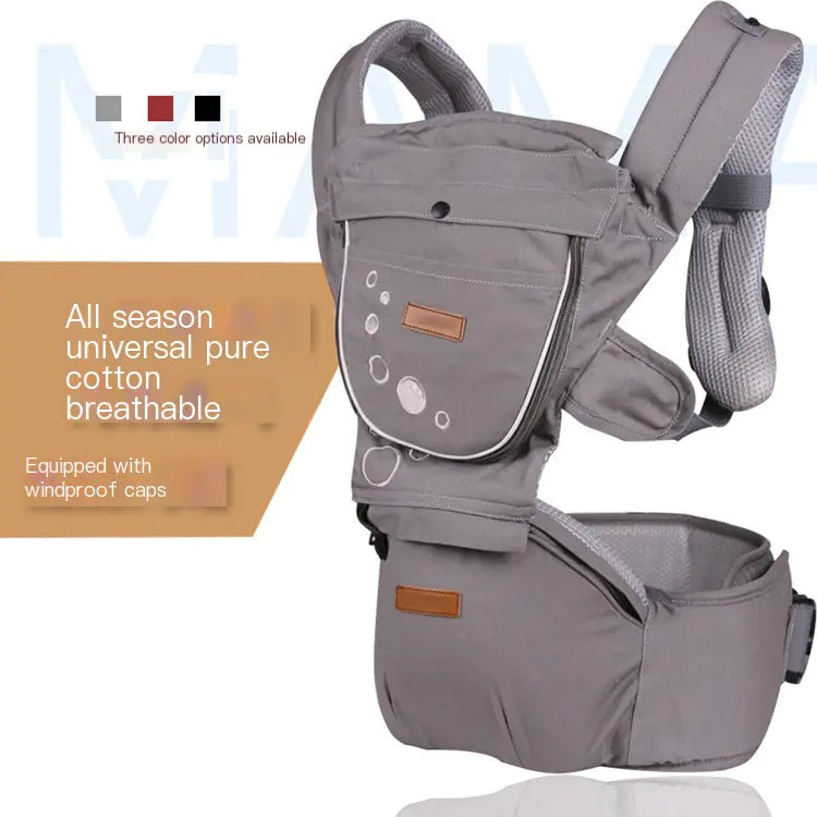 Dluxe Ave. Multifunctional Baby Waist Stool with Eco-Friendly Cotton