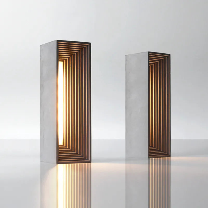 Dluxe Ave. Concrete Nordic Table Lamp Night Light