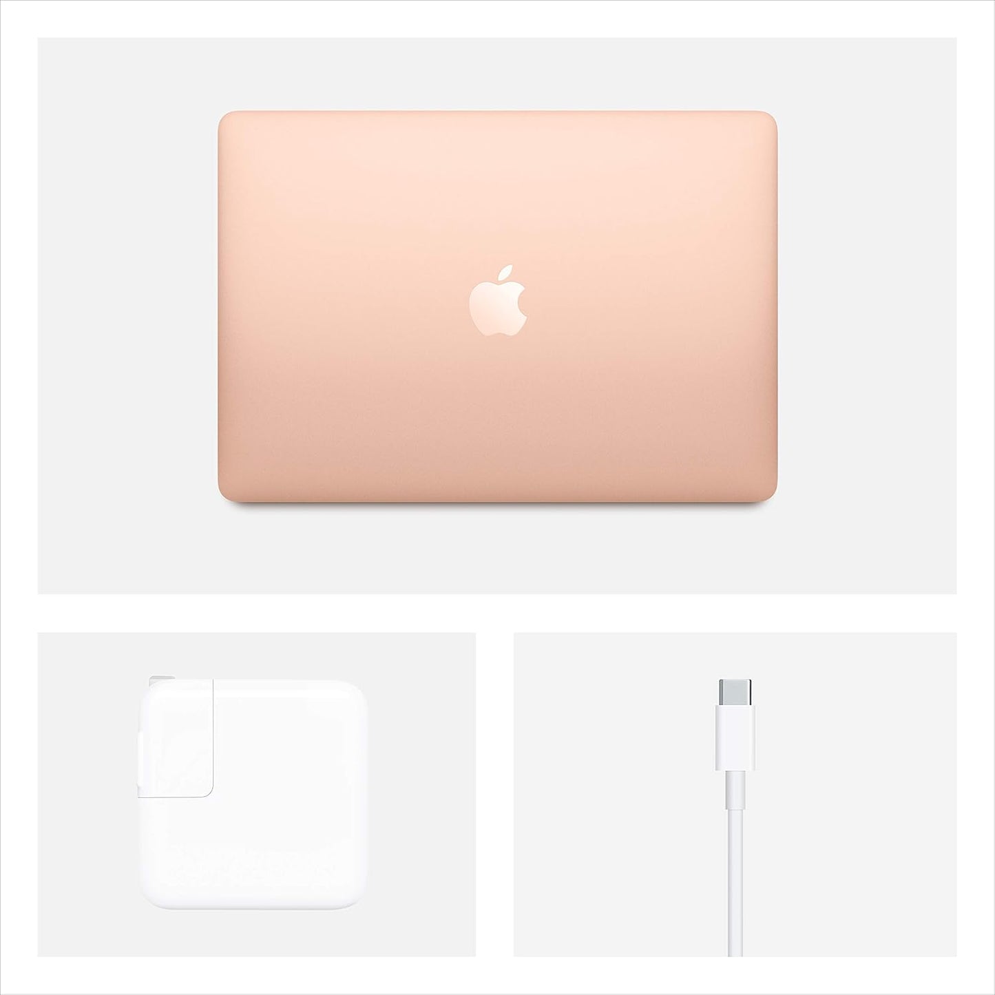 Dluxe Ave. Apple MacBook Air (13-inch Retina display 1.6GHz dual-core Intel Core i5 128GB) - Gold (Renewed)