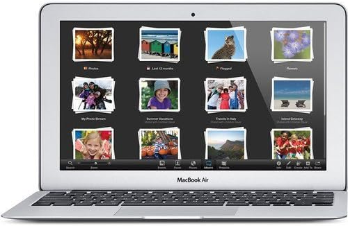 Dluxe Ave. Apple MacBook HD+ 1366 x 768 Laptop Air MD711LL/B 4GB RAM 128GB SSD HD camera (Renewed)