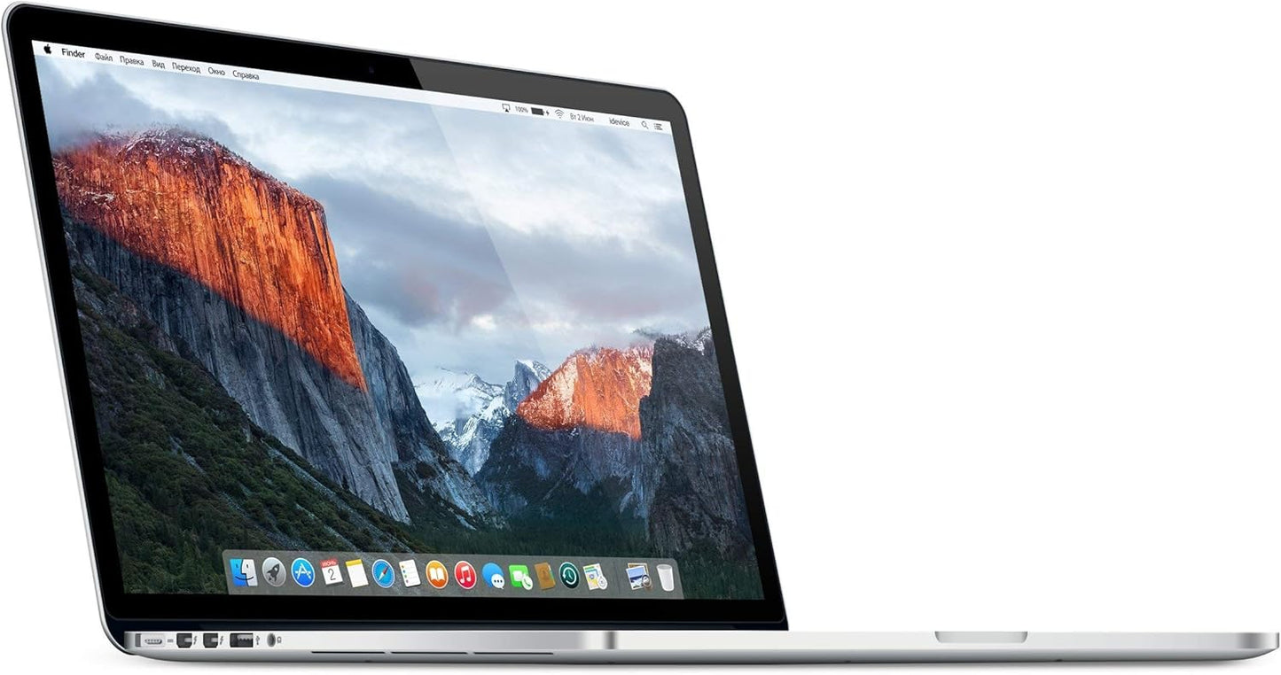 Dluxe Ave. Apple MacBook Pro Intel Core i7-4770 X4 (2.2GHz 16GB 512GB)- Silver (Renewed)
