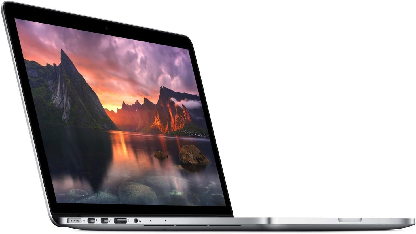 Dluxe Ave. Apple MacBook Pro MPXQ2LL/A 13.3-inch Retina Display - Intel Core i7 2.5GHz 16GB RAM 512GB SSD - Silver (Renewed)