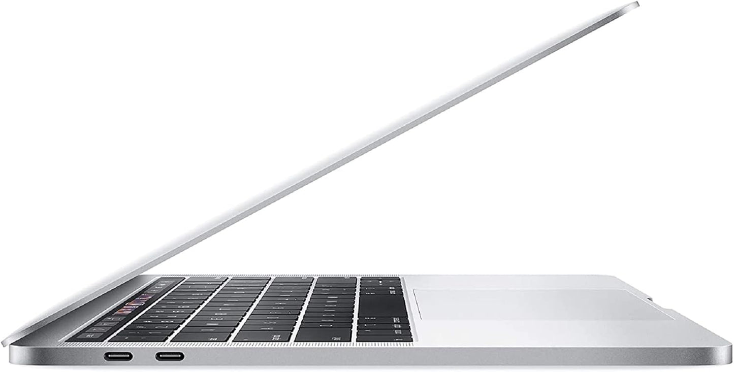 Dluxe Ave. Apple MacBook Pro Retina Display MPXQ2LL/A  13in Laptop 2.3GHz Intel Core i5 Dual Core 8GB RAM 128GB SSD Silver macOS Mojave 10.14 (Renewed)
