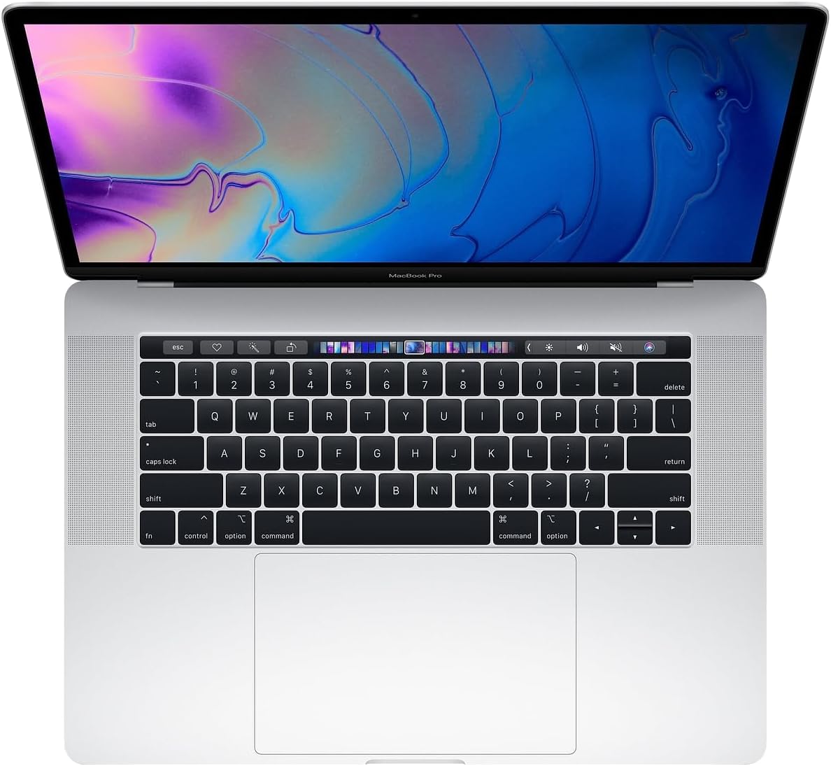 Dluxe Ave. Apple MacBook Pro with Touch Bar (Mid 2017) 15.4" Intel Core i7-7700HQ Quad-Core 2.8GHz 256GB 16GB DDR3 802.11ac Bluetooth macOS 10.12.5 Sierra Silver (Renewed)