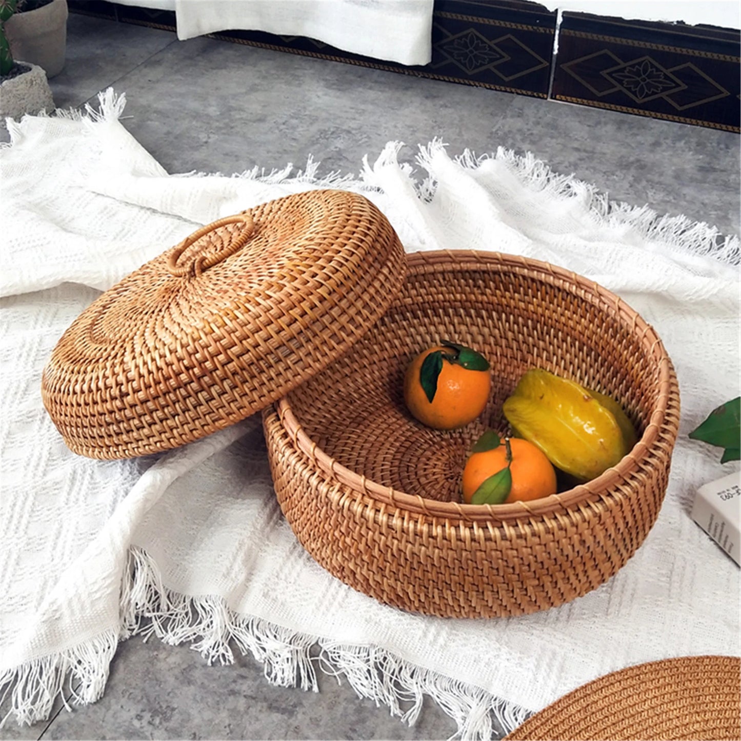 Dluxe Ave. Woven Storage Basket