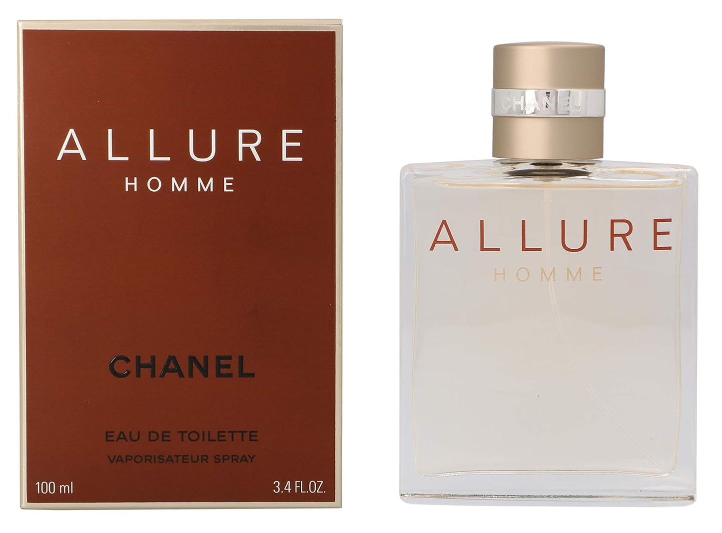 Dluxe Ave. CHANEL Allure for Men - 3.4 Ounce EDT Spray