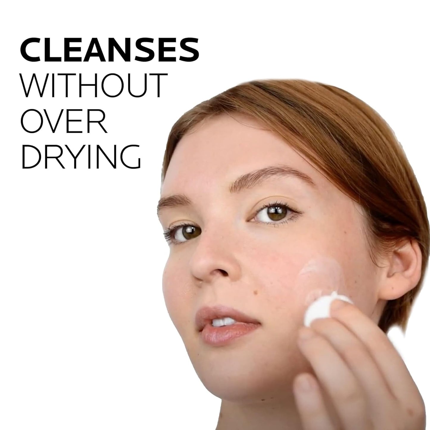Dluxe Ave. La Roche-Posay Toleriane Dermo Face Cleanser for Face & Eyes Gentle Face Wash and Makeup Remover Milky Texture Fragrance Free Preservative Free