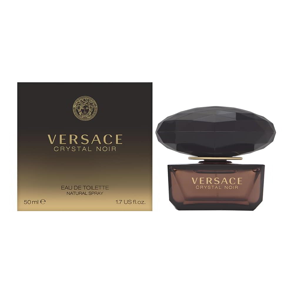 Dluxe Ave. Versace Crystal Noir by Versace for Women 1.7 oz Eau de Toilette Spray