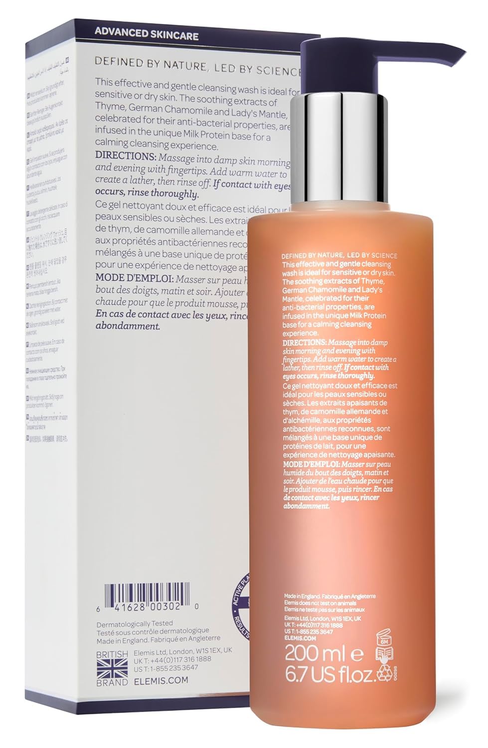 Dluxe Ave. ELEMIS Sensitive Cleansing Wash 6.76 Fl Oz