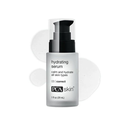 Dluxe Ave. PCA SKIN Hydrating Serum Sensitive Skin Face Moisturizer Gently Nourishes and Hydrates Sensitive Skin 1 fl oz Pump