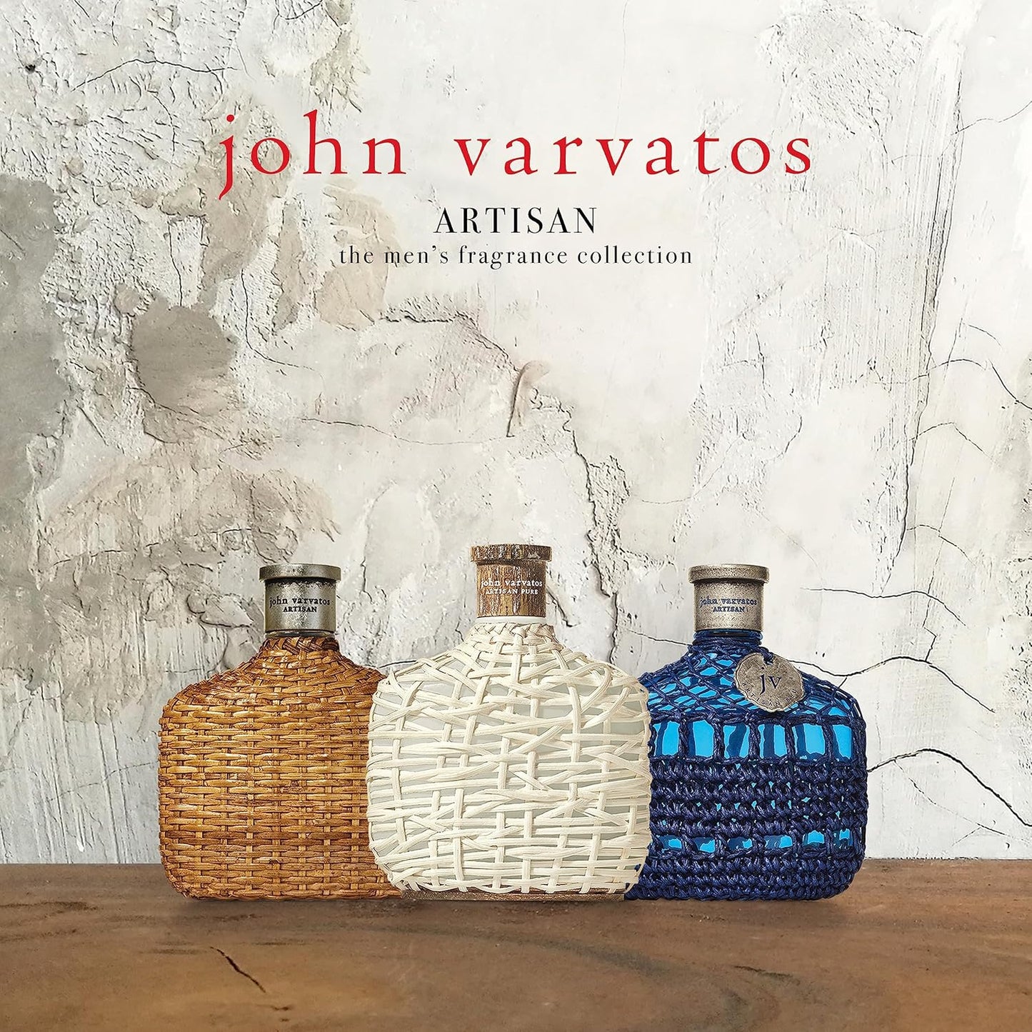 Dluxe Ave. John Varvatos Mens Cologne Artisan Eau de Toilette EDT Spray Woody Citrus Scent with Notes of Mexican Winter Mandarin Purple Ginger & Balambre 4.2 fl oz