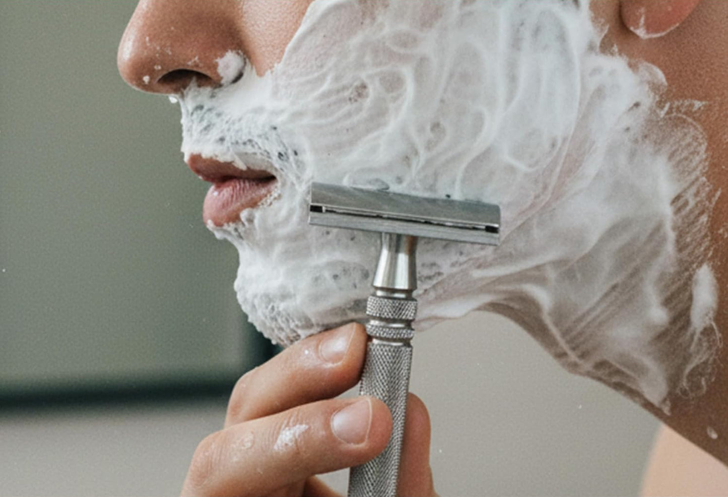 Dluxe Ave. Feather Stainless Steel Double Edge Razor