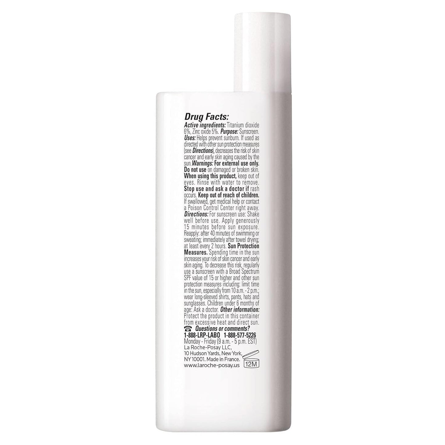 Dluxe Ave. La Roche-Posay Anthelios Mineral Ultra-Light Face Sunscreen SPF 50 Zinc Oxide Sunscreen for Face 100% Mineral Sunblock Oil Free Sunscreen for Sensitive Skin Daily Sun Protection