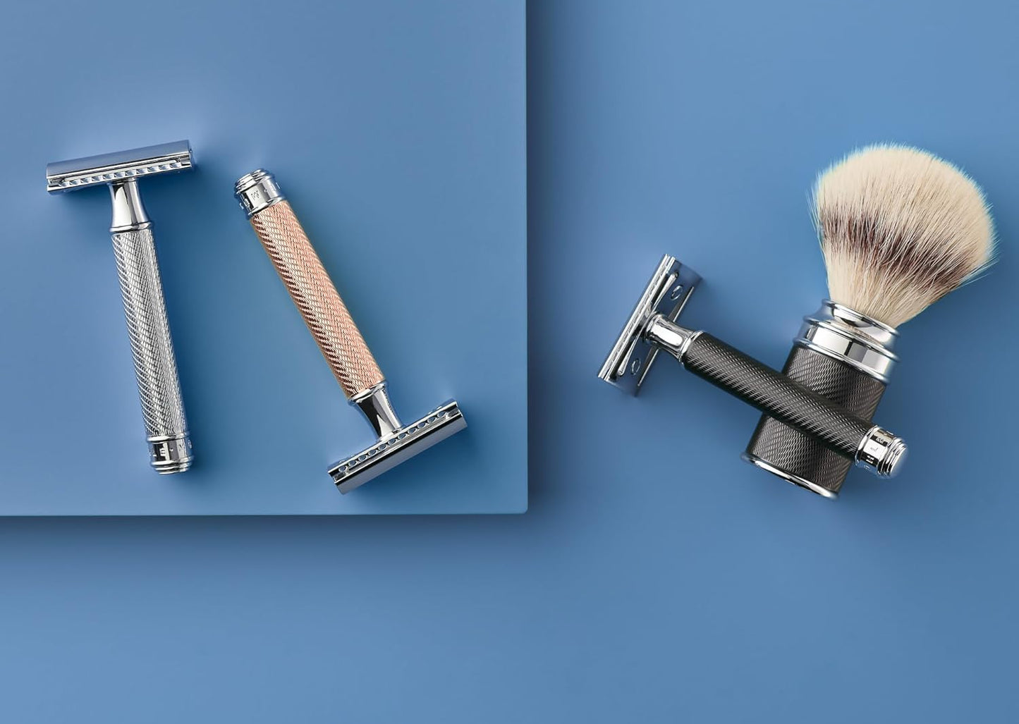 Dluxe Ave. Double Edge Safety Razor (Closed Comb)/ Barbershop Quality/ Luxury Razor