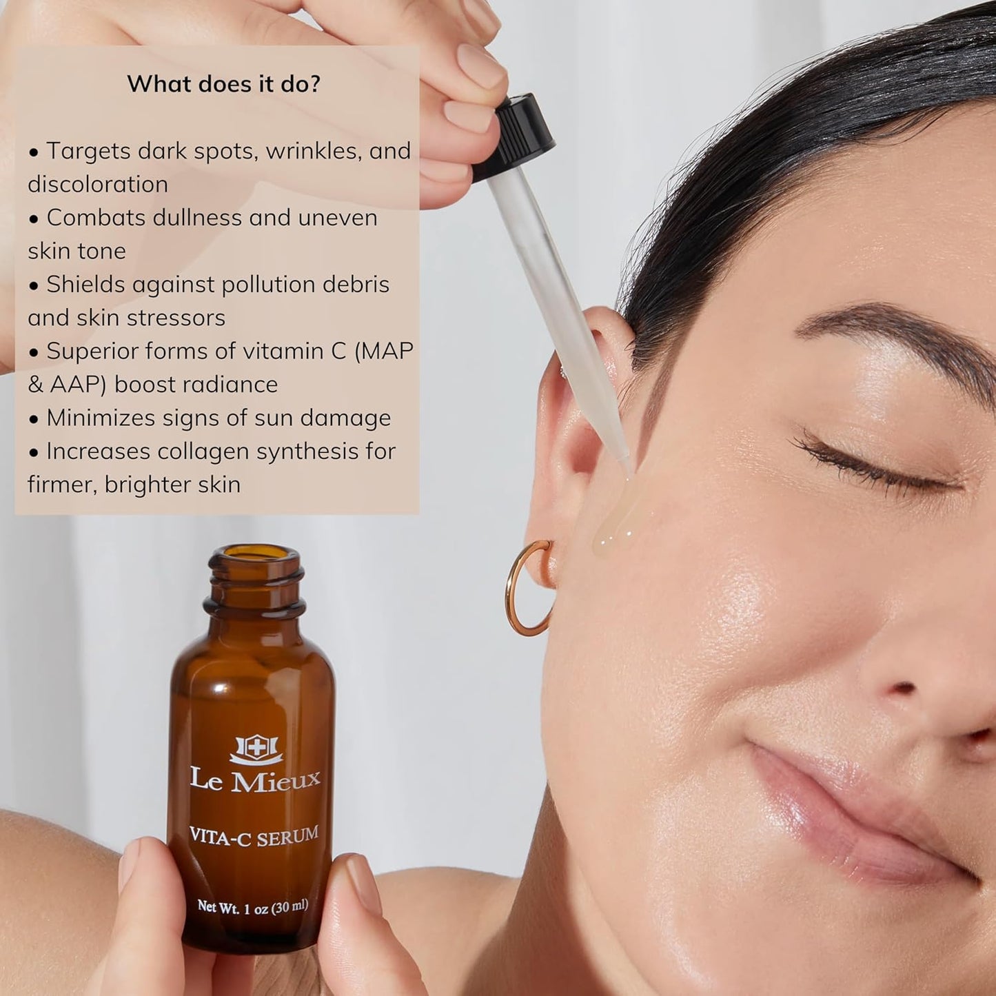Dluxe Ave. Concentrated Vitamin C & Glutathione Antioxidant Facial Serum 1 oz / 30 ml
