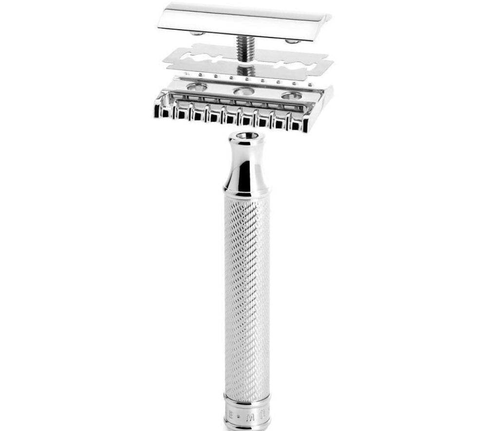 Dluxe Ave. Double Edge Razor (Open Comb)/ Barbershop Quality
