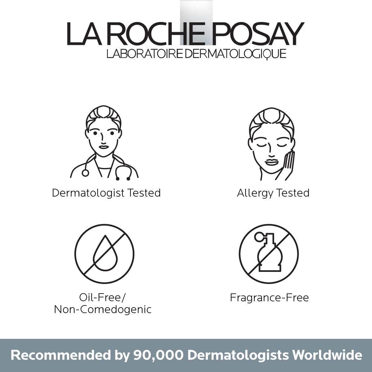 Dluxe Ave. La Roche-Posay Pigmentclar Dark Circles Eye Cream with Caffeine Brightens Under Eye Area and Targets Dark Circles
