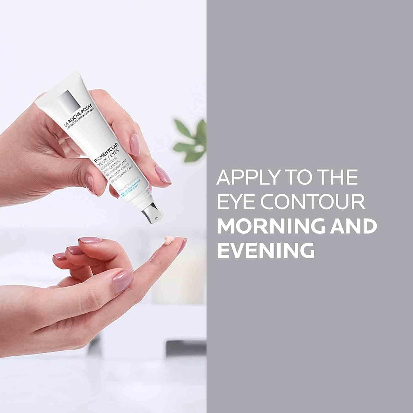 Dluxe Ave. La Roche-Posay Pigmentclar Dark Circles Eye Cream with Caffeine Brightens Under Eye Area and Targets Dark Circles