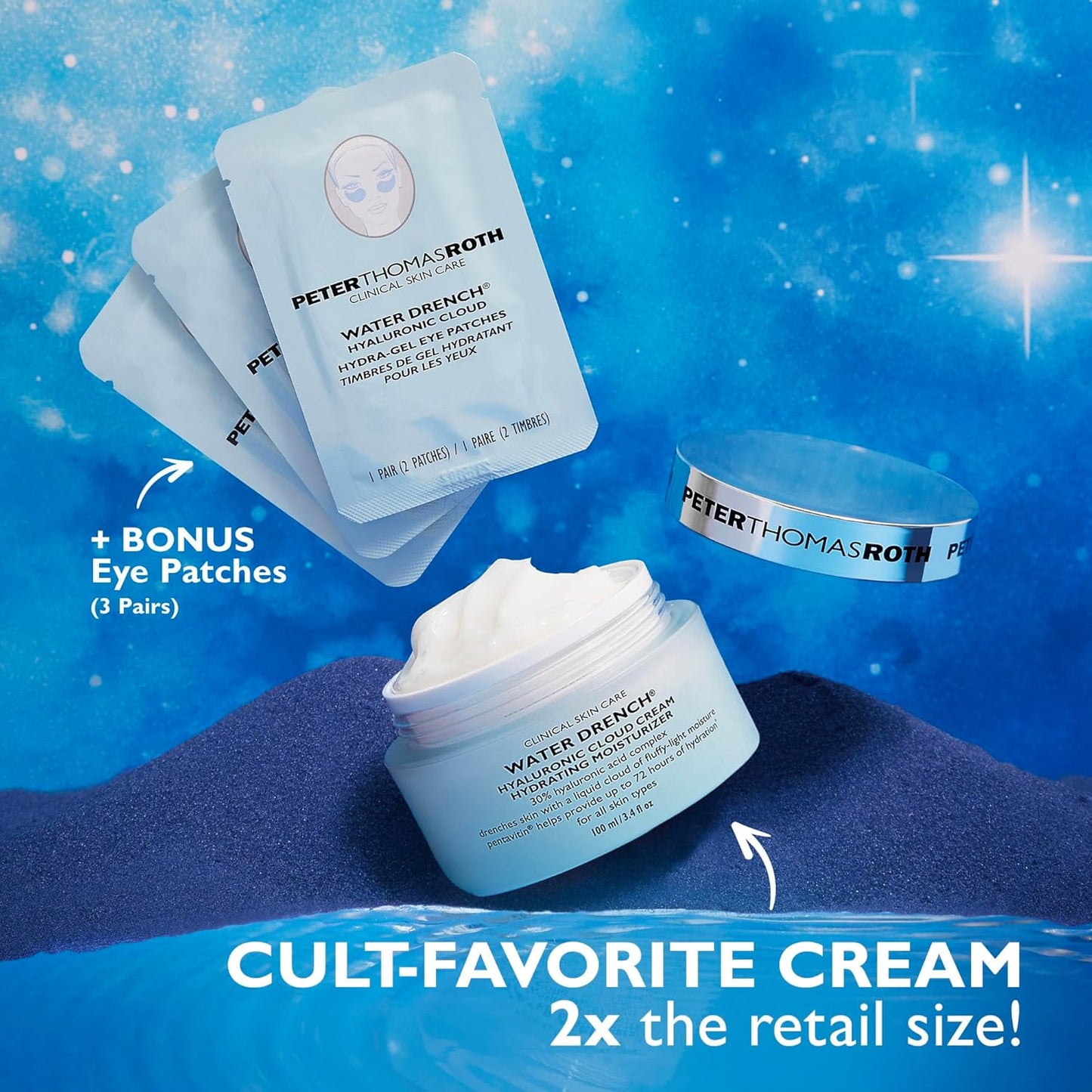 Dluxe Ave. Hydration & Beyond Super-Size Water Drench Cream