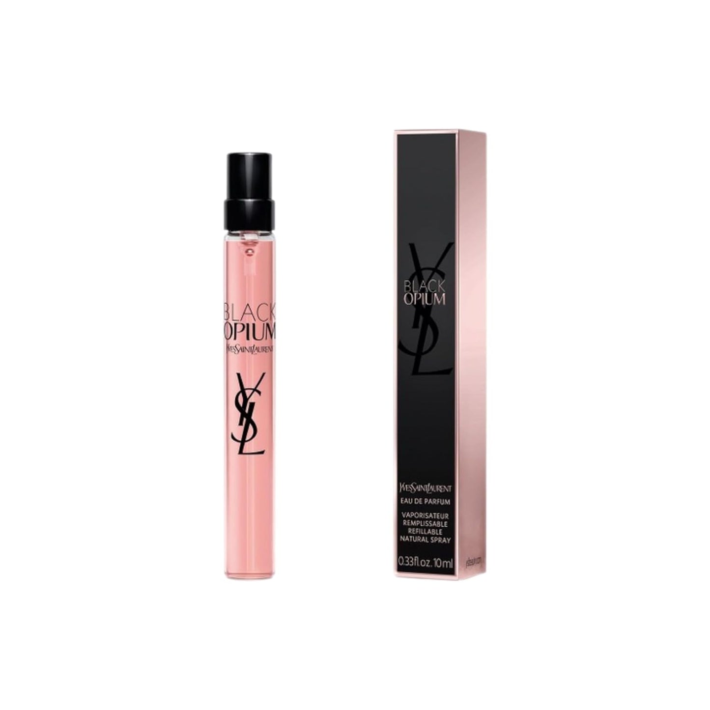 Dluxe Ave. Yves Saint Laurent Black Opium Eau De Parfum Spray for Women .33 oz.