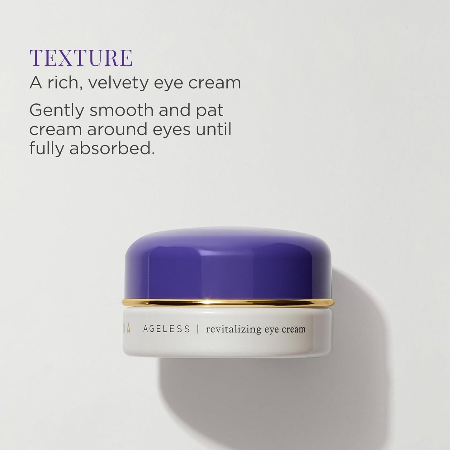 Dluxe Ave. TATCHA Ageless Revitalizing Eye Cream | Cruelty-Free Cream to Reduce Appearance of Fine Lines Dark Circles and Puffiness | 15 ml / 0.5 oz