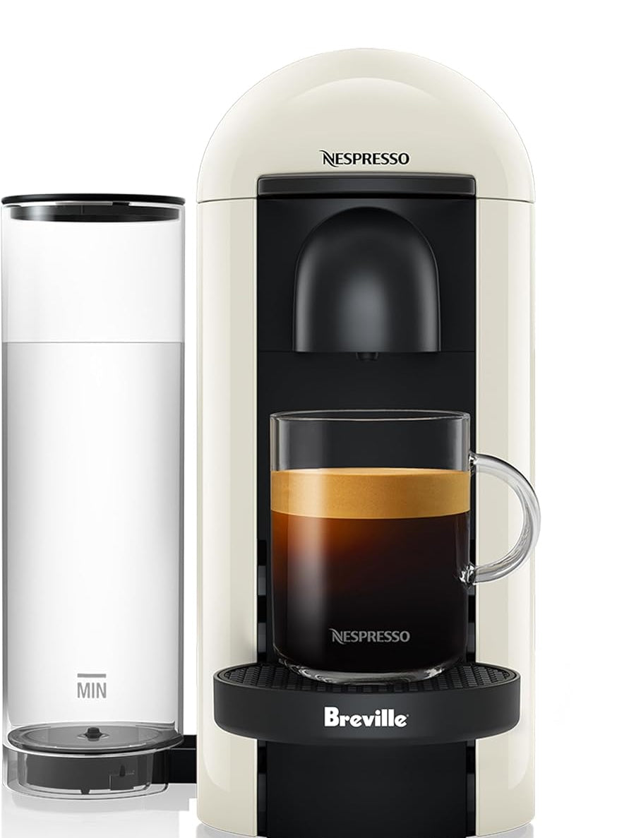 Dluxe Ave. Coffee and Espresso Machine/ White