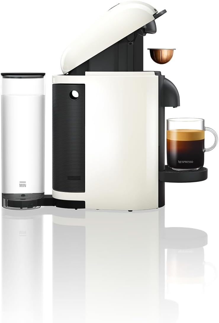 Dluxe Ave. Coffee and Espresso Machine/ White