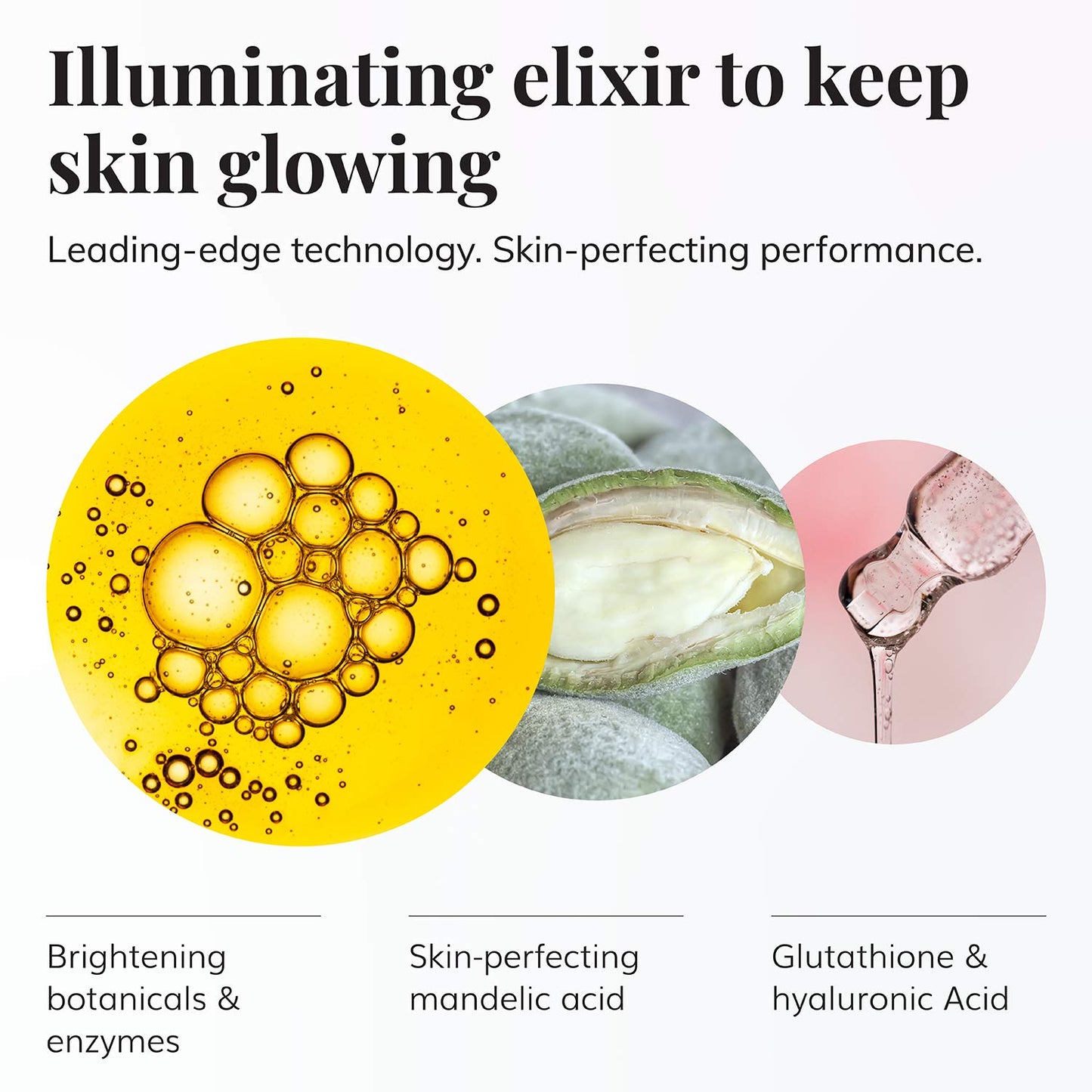 Dluxe Ave.  Face Wash with Vitamin C Mandelic Acid & Antioxidant Glutathione 6 oz / 180 ml