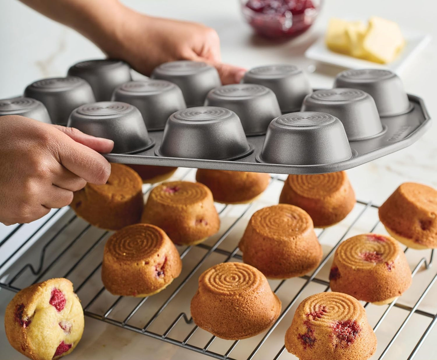 Dluxe Ave. Nonstick Bakeware Set with Nonstick Cookie Sheet /10 Piece (Gray)